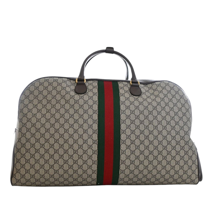 Gucci Large GG Supreme Web Savoy Bowling Sac