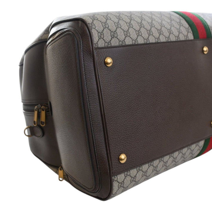 Gucci Large GG Supreme Web Savoy Bowling Sac