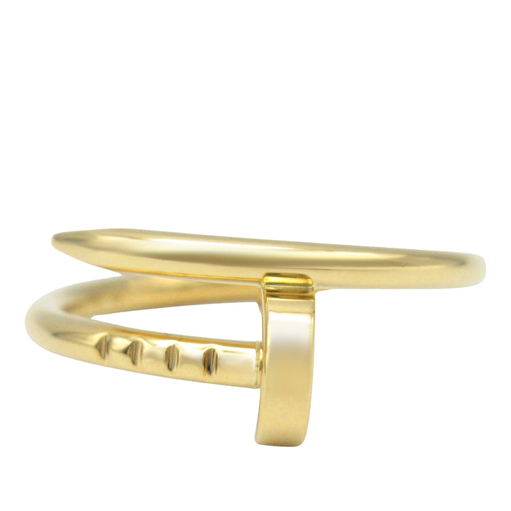 18K Yellow Gold Small Juste un Clou Ring Gold - Gaby Paris