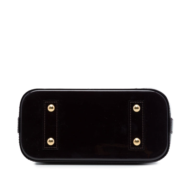 Alma BB Cuir verni Monogram Violet