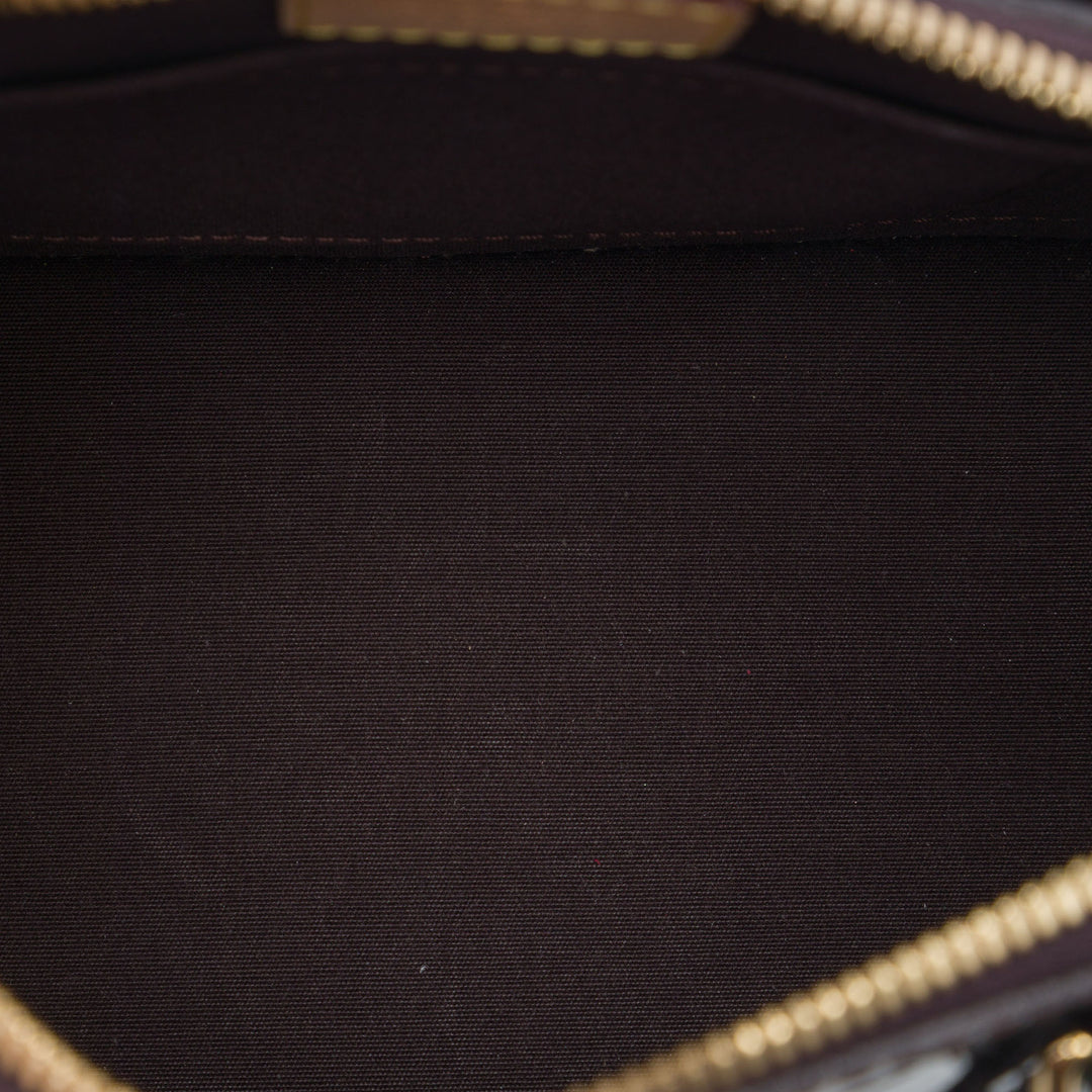 Alma BB Cuir verni Monogram Violet