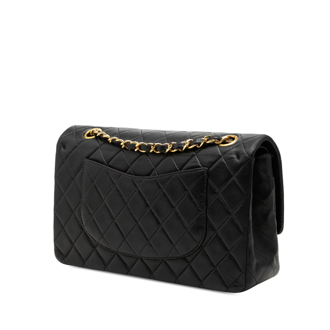 Chanel Medium Classic Cuir d’agneau Double rabat