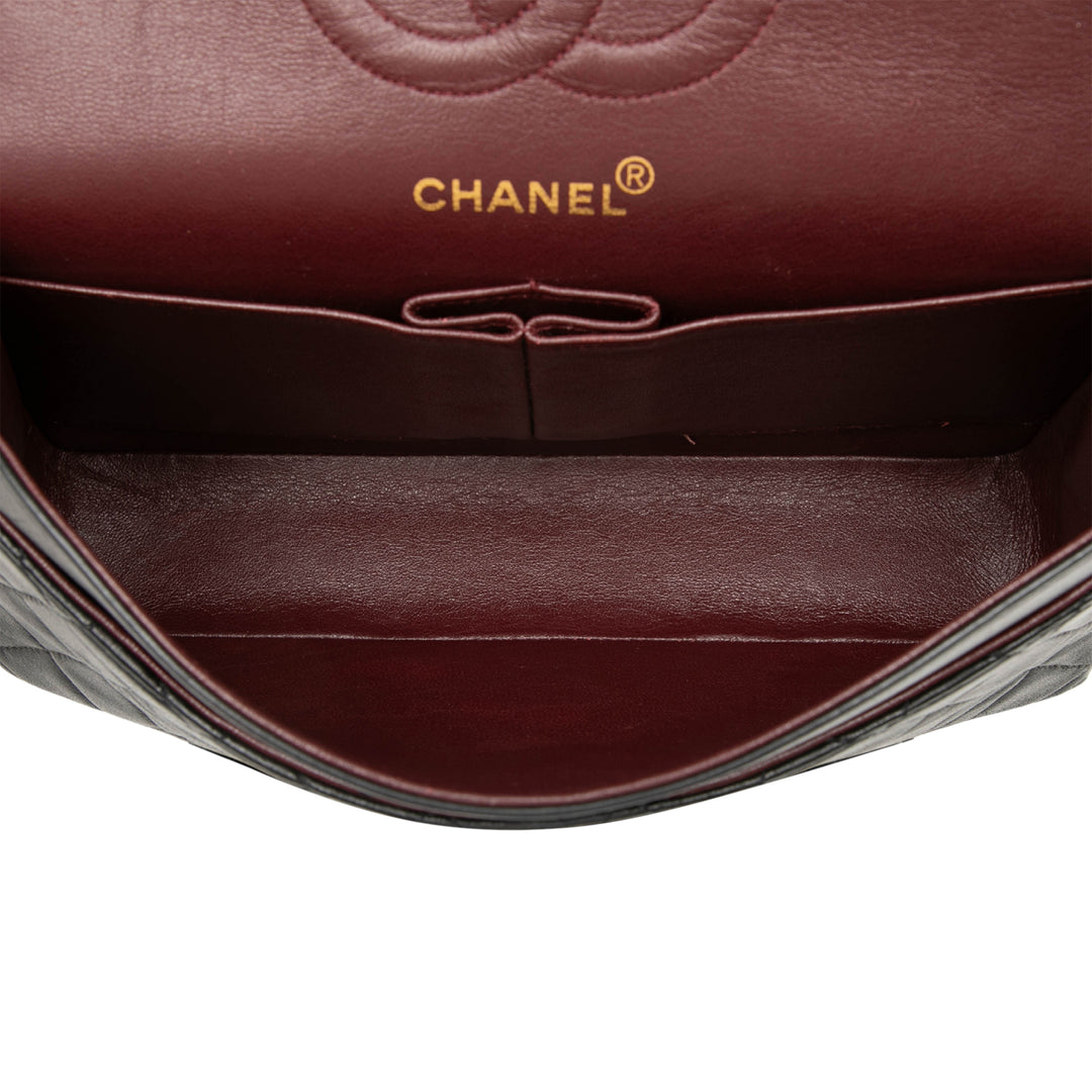 Chanel Medium Classic Cuir d’agneau Double rabat