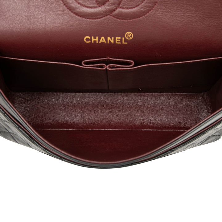 Chanel Medium Classic Cuir d’agneau Double rabat