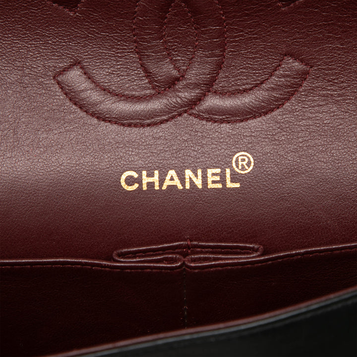 Chanel Medium Classic Cuir d’agneau Double rabat