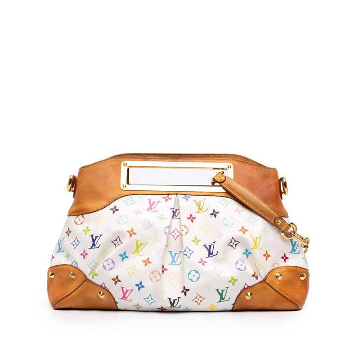 Louis Vuitton Judy GM Monogram Multicolore Blanc