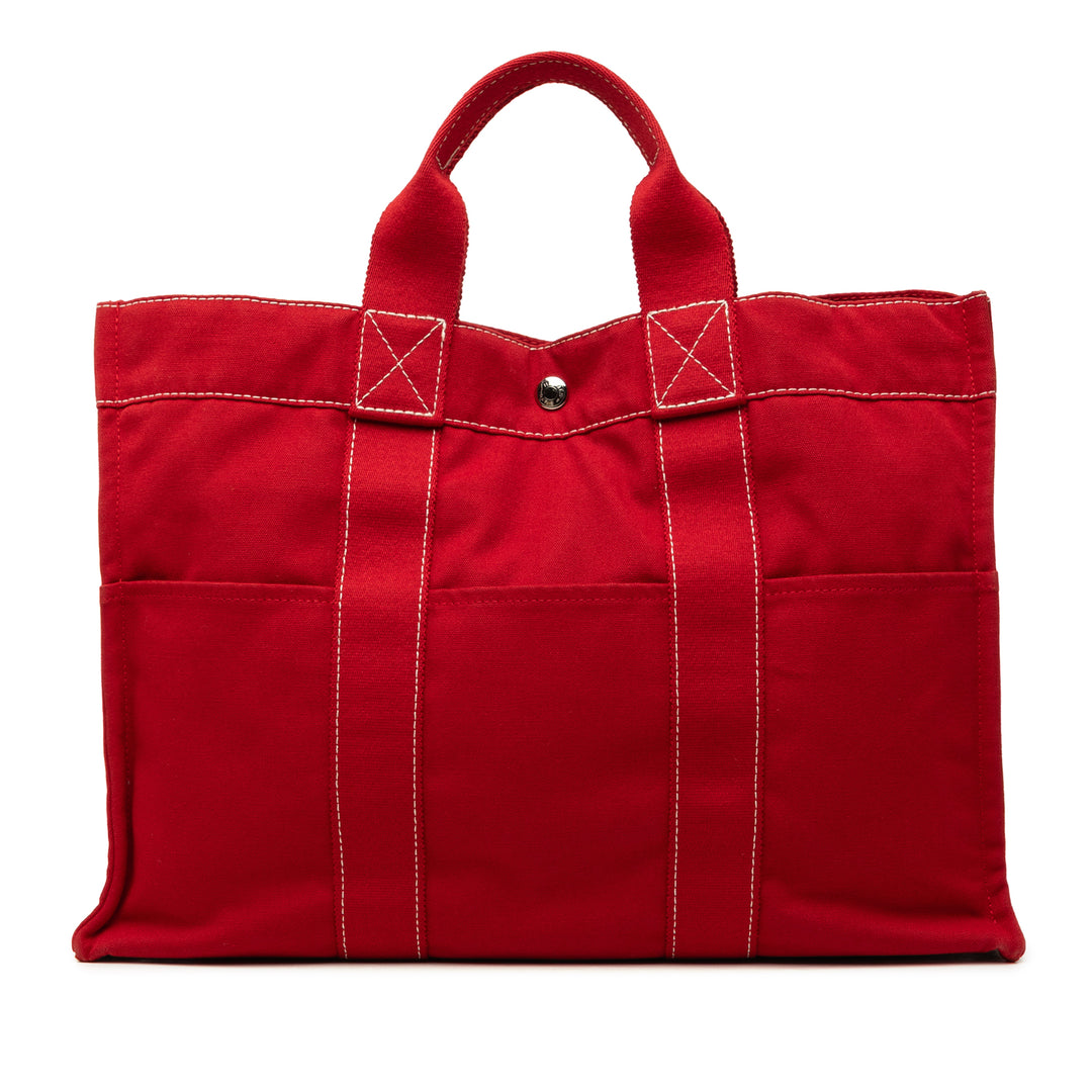 Hermès Sac Deauville MM Toile