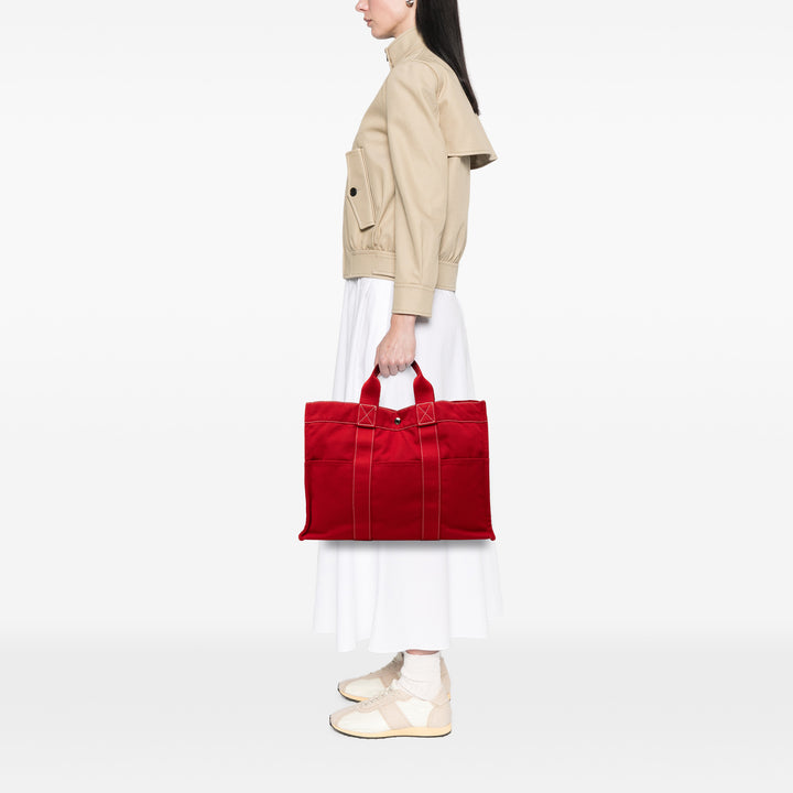 Hermès Sac Deauville MM Toile
