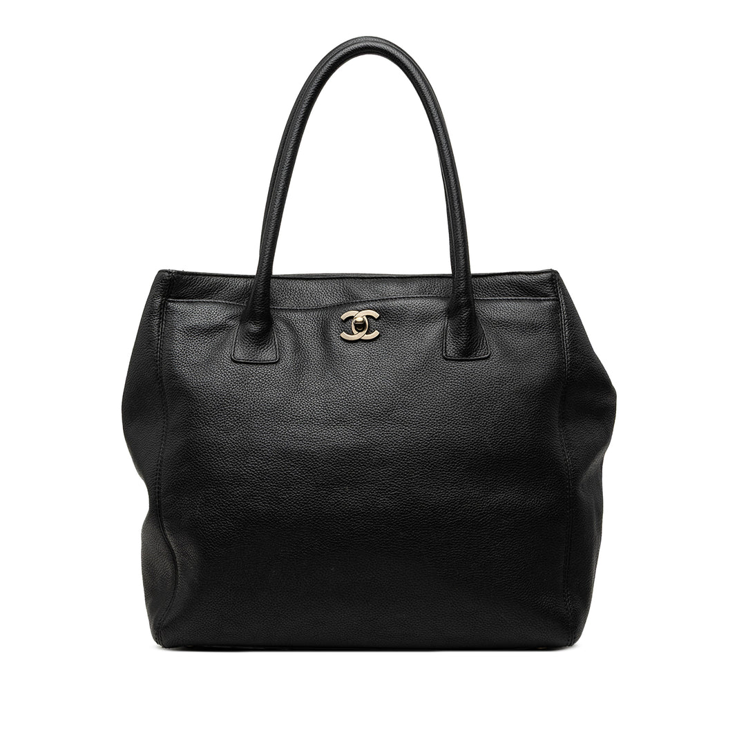 Chanel Tall Executive Cerf Cuir caviar Noir