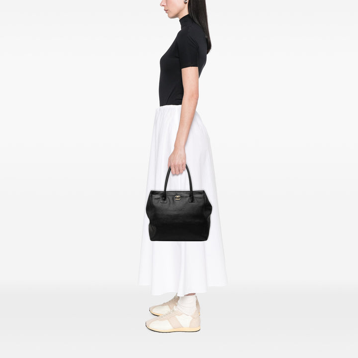 Chanel Tall Executive Cerf Cuir caviar Noir