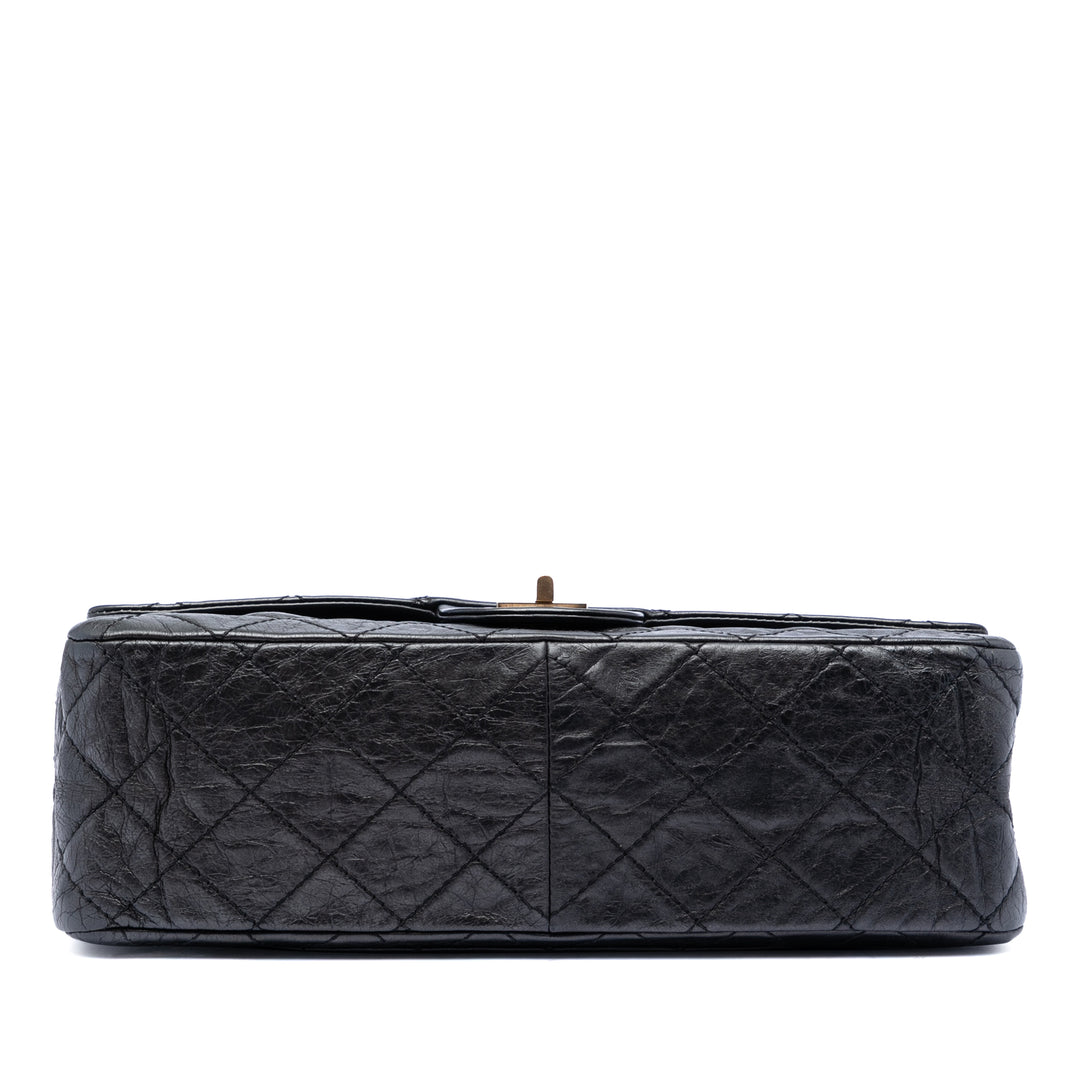 Chanel Matelassé vieilli Cuir de veau Reissue 2.55 Double rabat 227