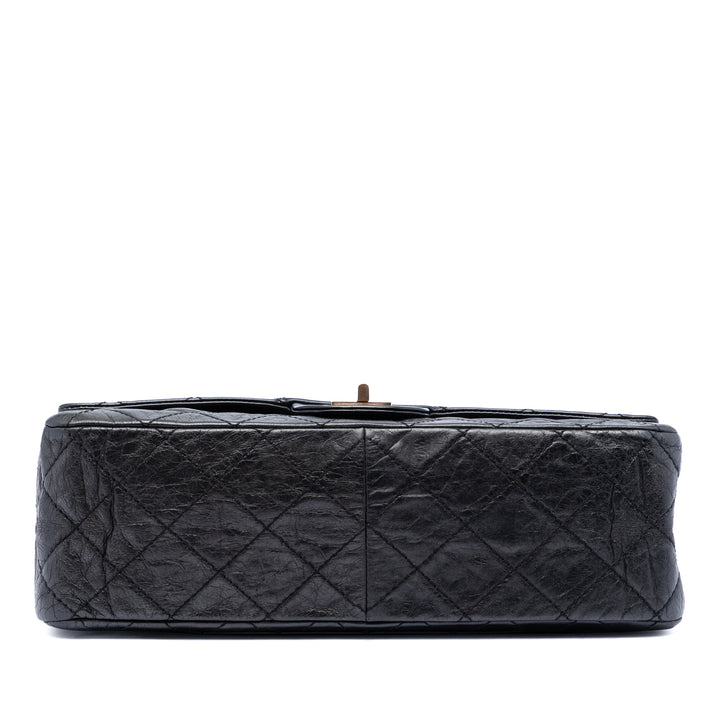 Chanel Matelassé vieilli Cuir de veau Reissue 2.55 Double rabat 227