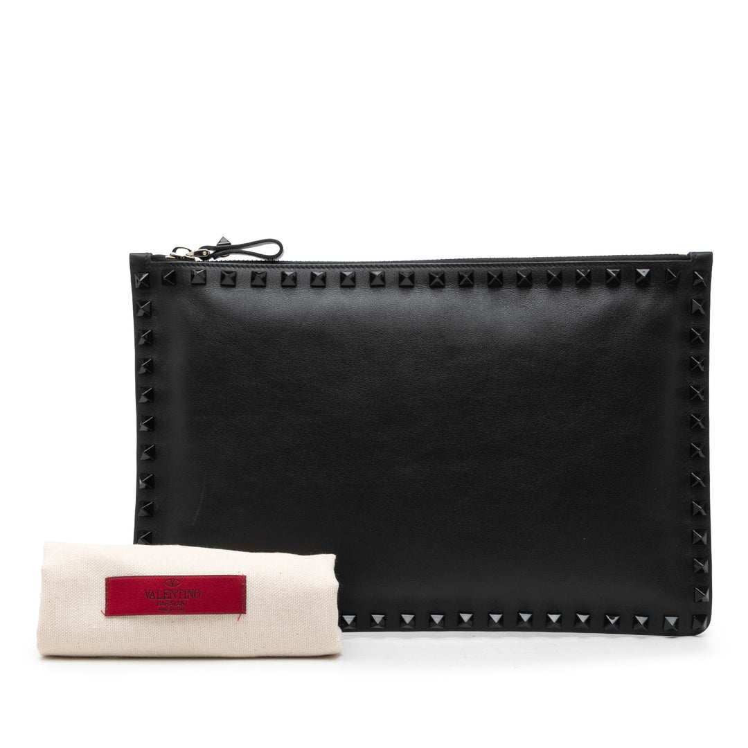Valentino Rockstud Pochette Cuir