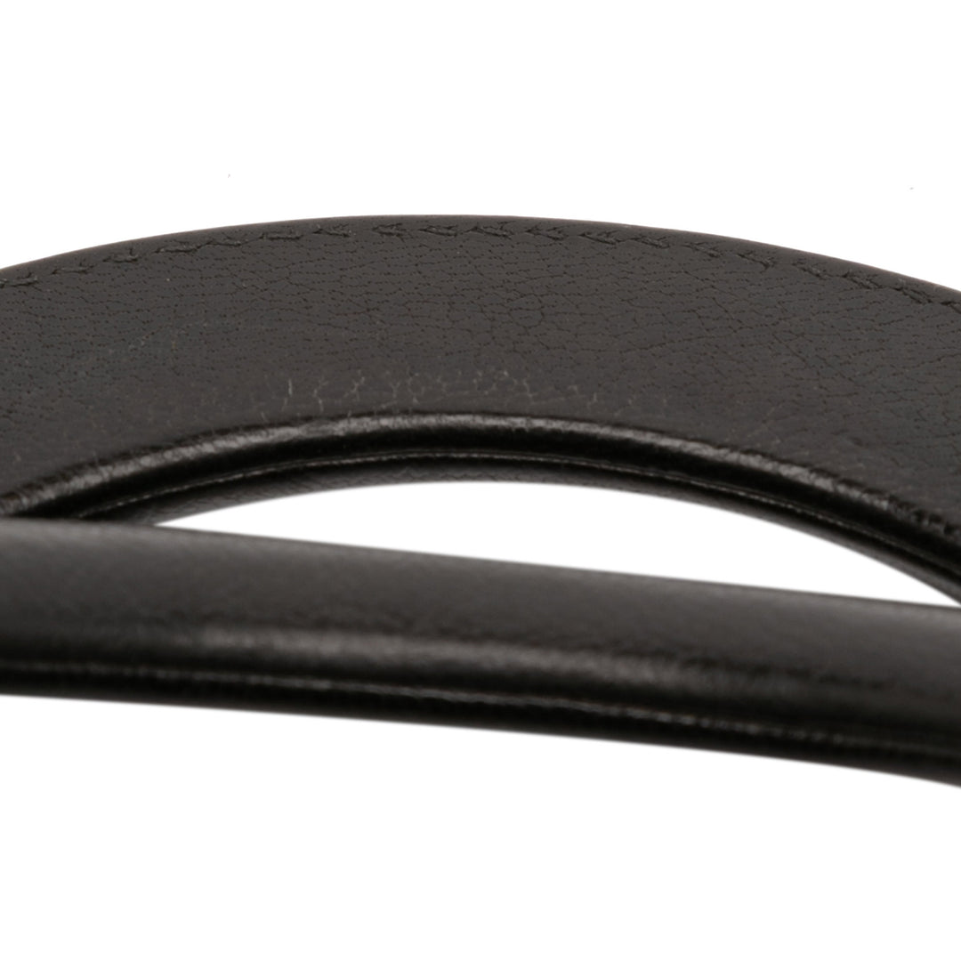 Dior Medium Grained Cuir de veau Cannage Supple Lady Dior Noir