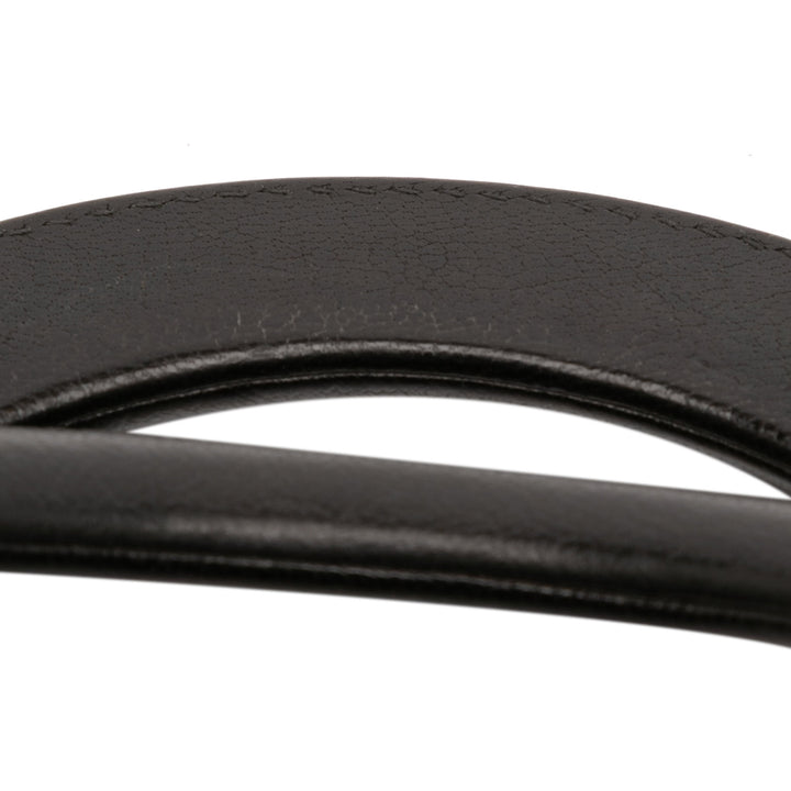 Dior Medium Grained Cuir de veau Cannage Supple Lady Dior Noir