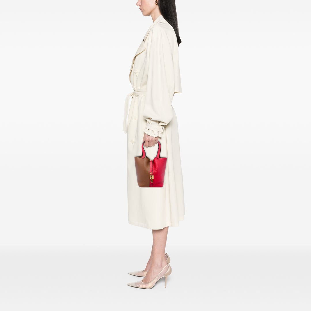 Hermès Picotin Lock 18 Casaque Clémence Rouge – vue 5 – GABY PARIS