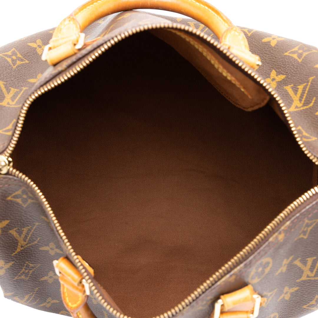 Louis Vuitton Speedy 30 Monogram Marron – vue 4 – GABY PARIS