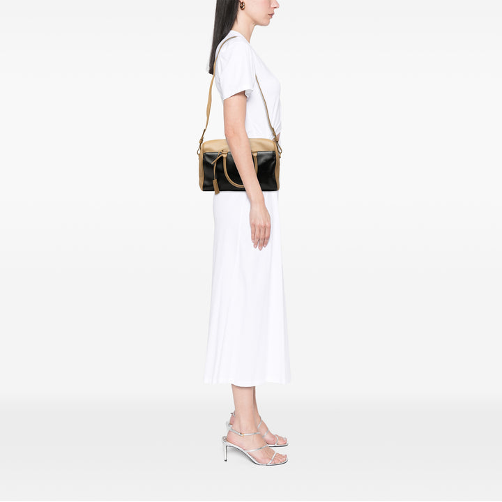 Saint Laurent Bicolor Cuir Classic Duffle 6 Sac