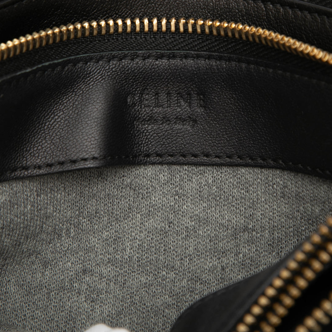 Celine Large Cuir d’agneau Trio Sac porté croisé