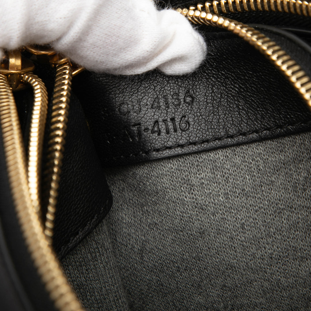 Celine Large Cuir d’agneau Trio Sac porté croisé