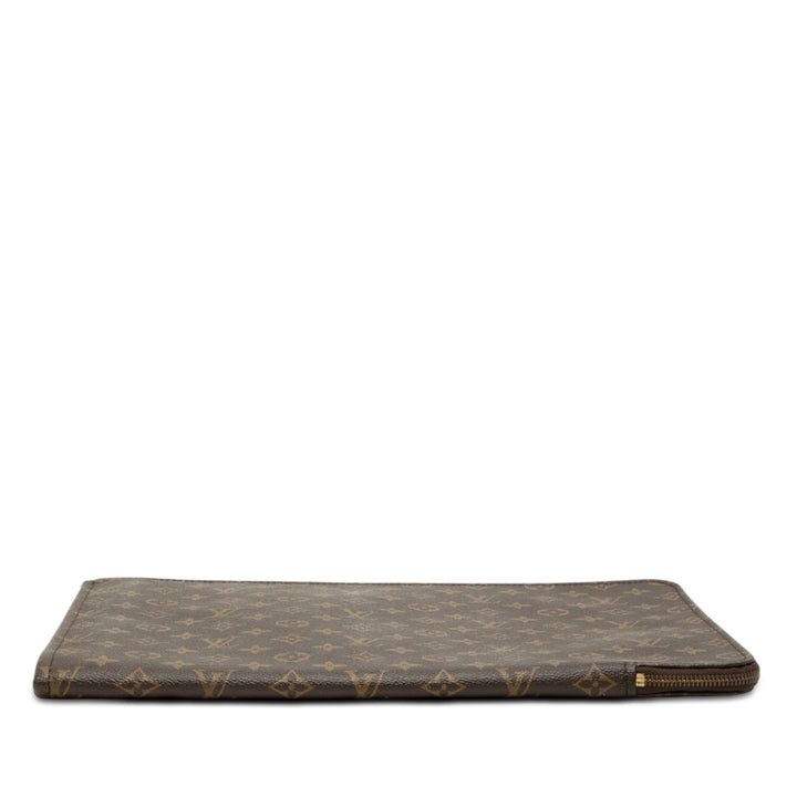 Poche Documents Portfolio Monogram Marron