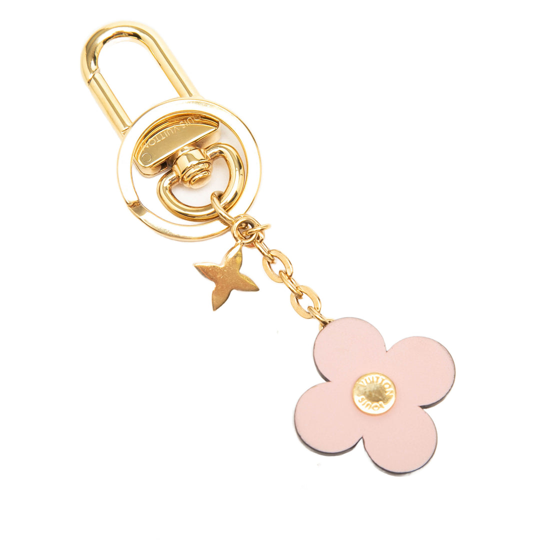 Louis Vuitton plaqué Monogram Blooming Flowers Bijou de sac et Key Holder
