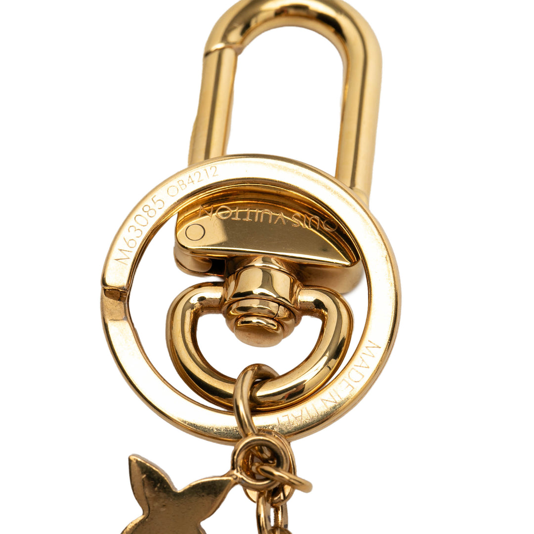 Louis Vuitton plaqué Monogram Blooming Flowers Bijou de sac et Key Holder