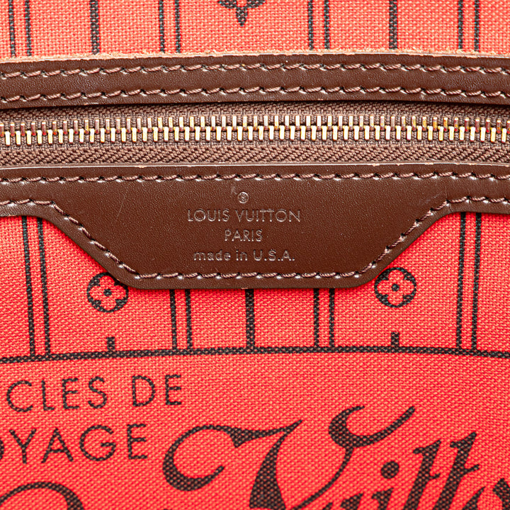 Damier Ebene Neverfull MM Brown - Gaby Paris