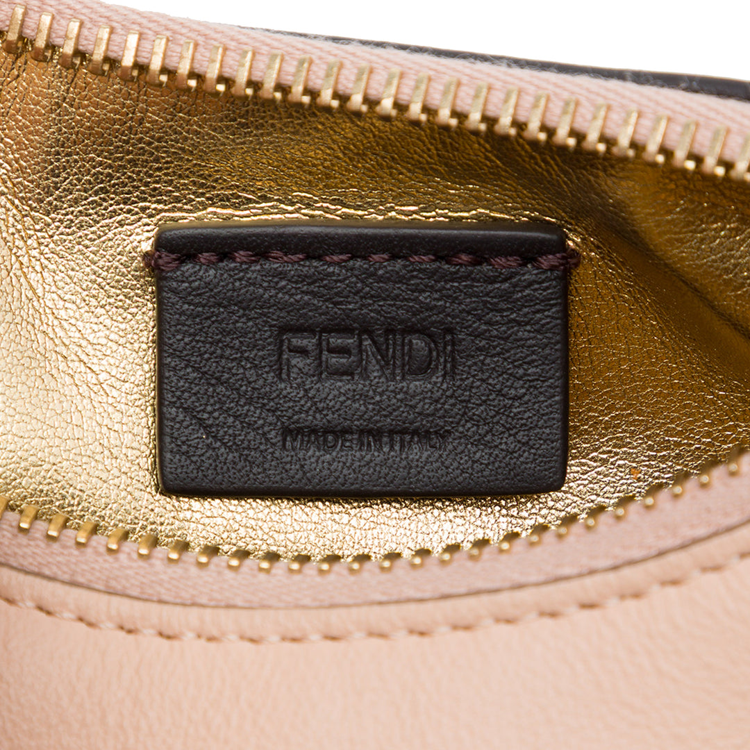 Fendi Sac porté épaule Fendigraphy Hobo Nano Marron – vue 5 – GABY PARIS