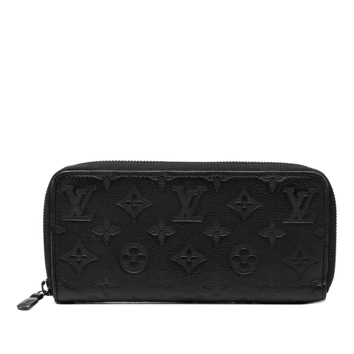 Louis Vuitton Monogram Shadow Horizontal Zippy Portefeuille long