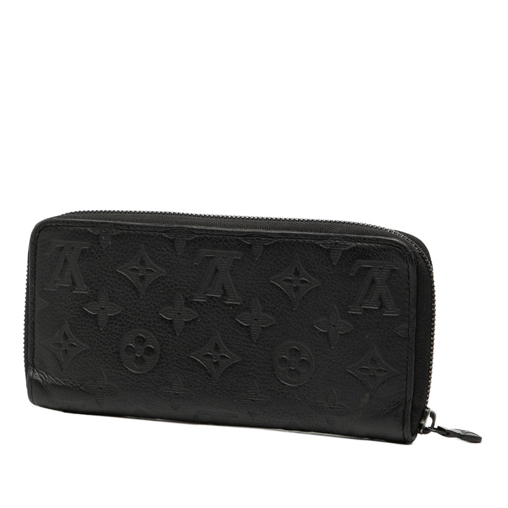 Louis Vuitton Monogram Shadow Horizontal Zippy Portefeuille long