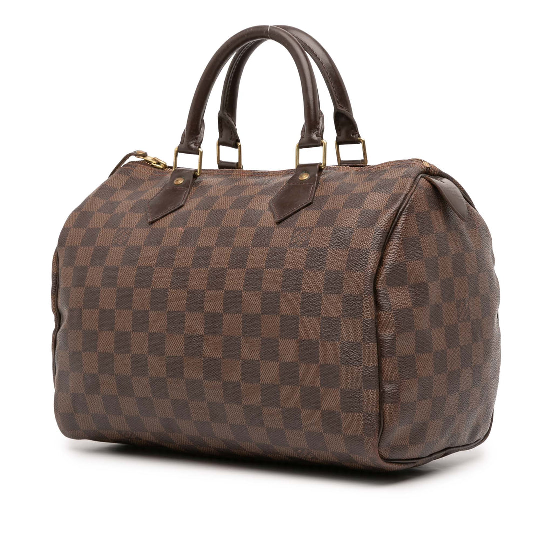 Louis Vuitton Damier Ebene Speedy 30 Marron