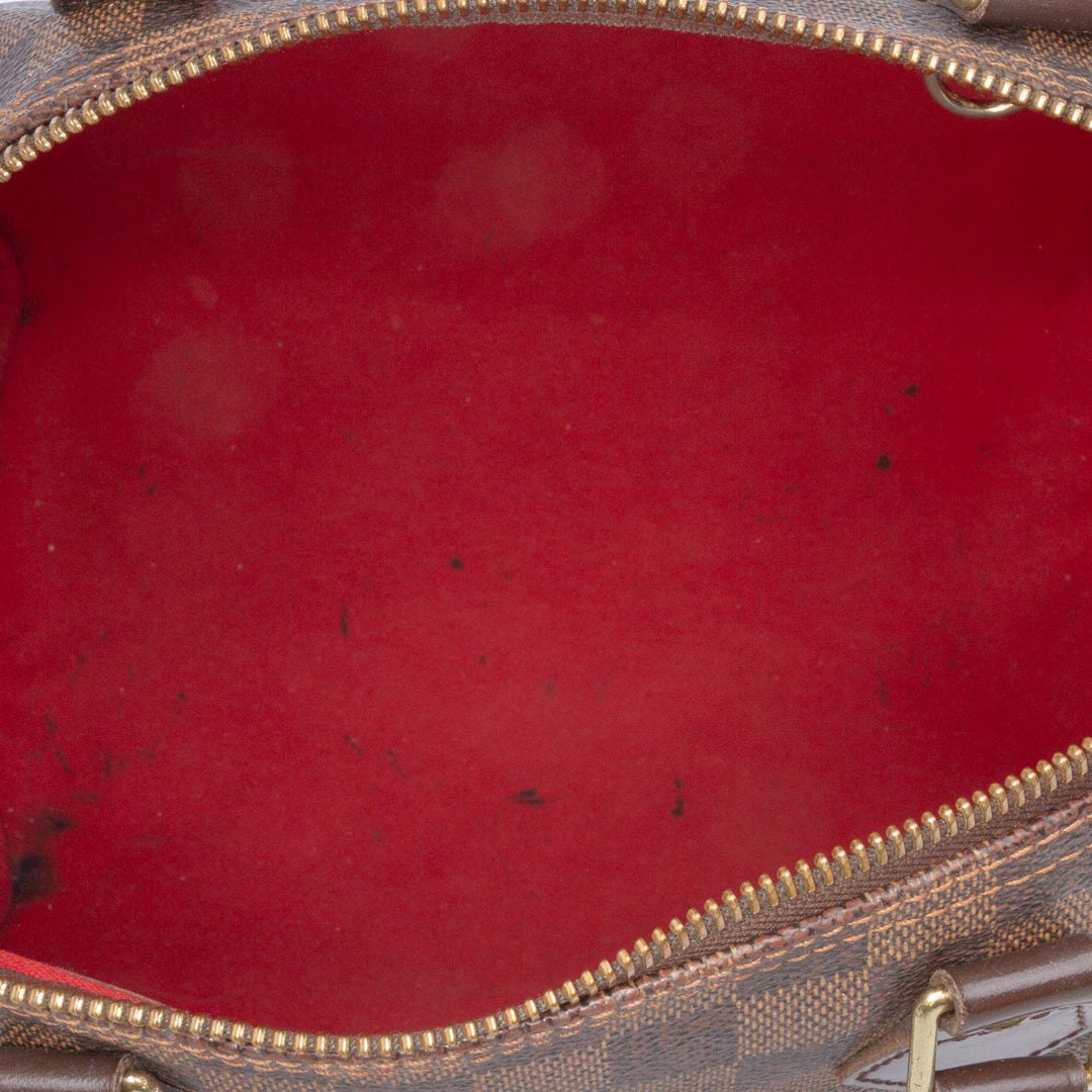 Louis Vuitton Damier Ebene Speedy 30 Marron