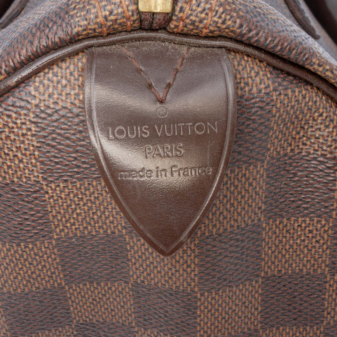 Louis Vuitton Damier Ebene Speedy 30 Marron