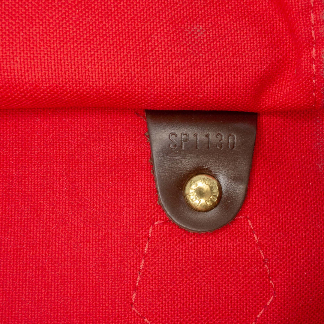 Louis Vuitton Damier Ebene Speedy 30 Marron