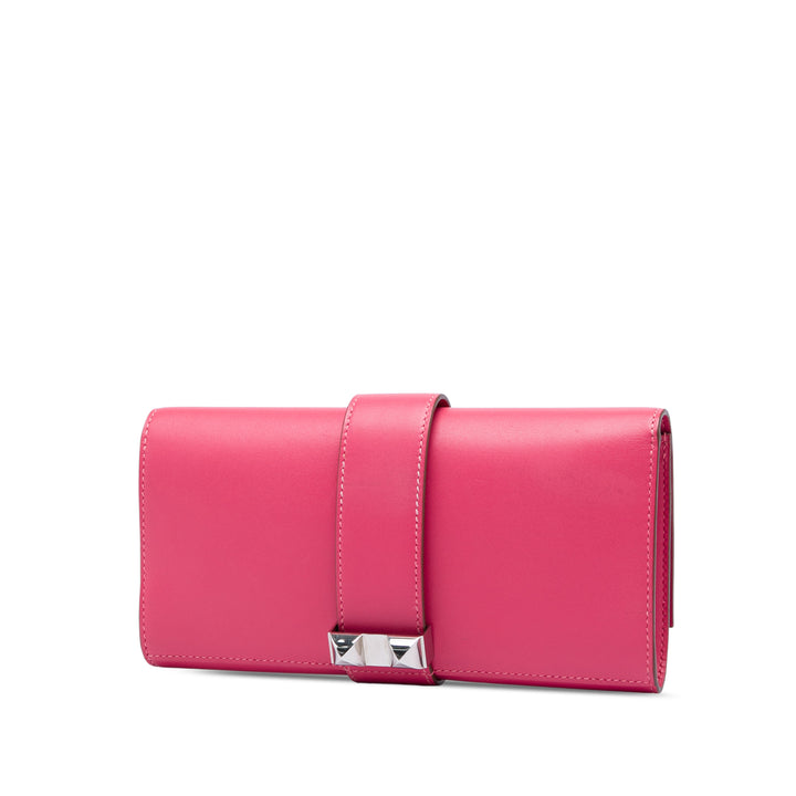 Hermès Tadelakt Medor Pochette 23 Cuir