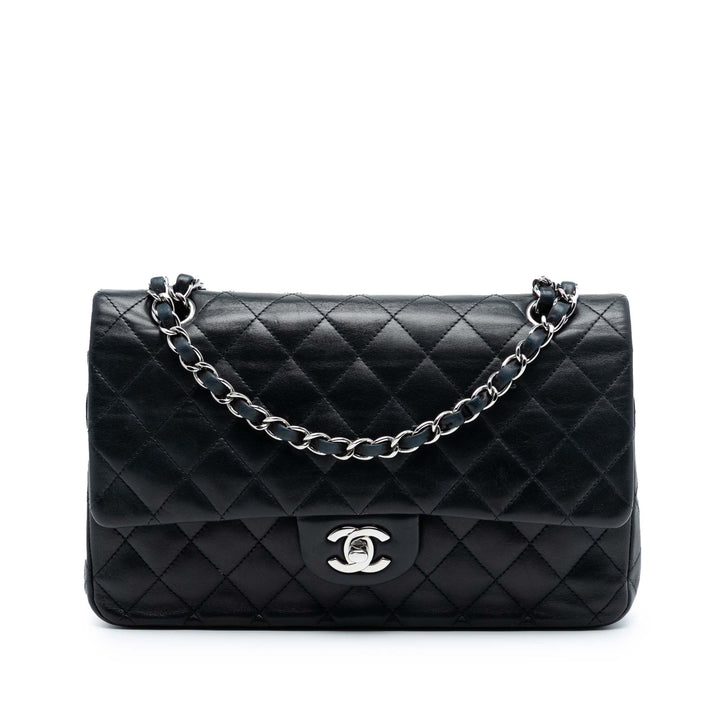 Chanel Medium Classic Cuir d’agneau Double rabat