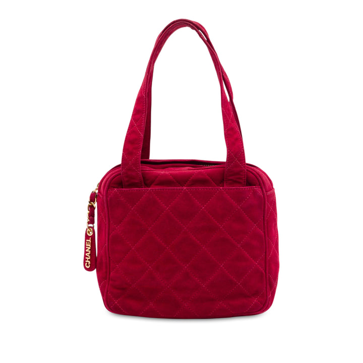 Chanel CC Matelassé Daim Sac à main