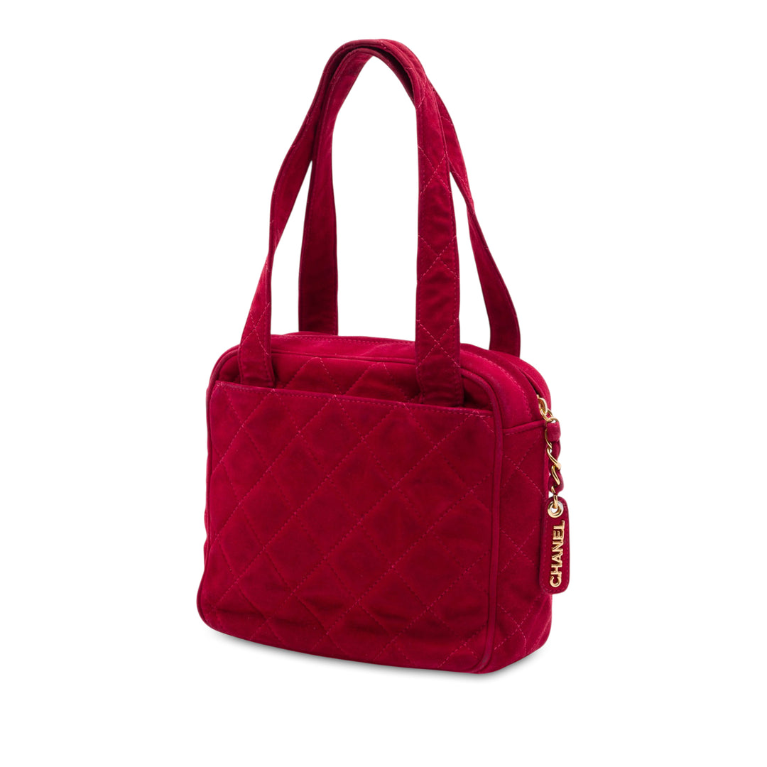 Chanel CC Matelassé Daim Sac à main