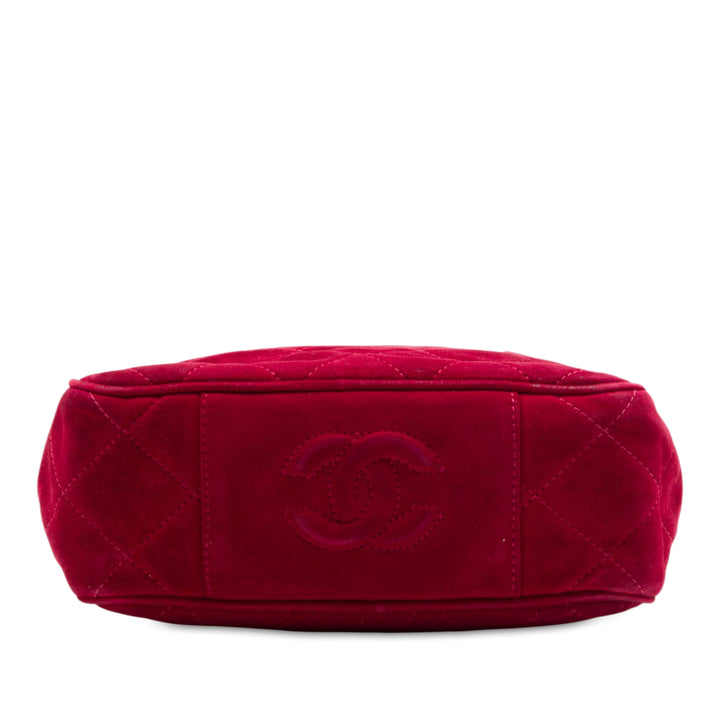 Chanel CC Matelassé Daim Sac à main