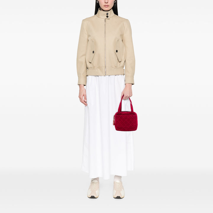 Chanel CC Matelassé Daim Sac à main