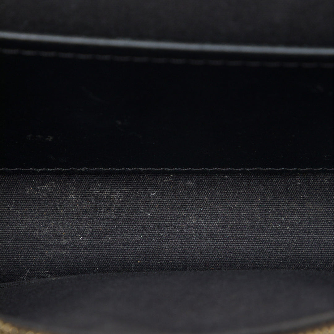 Louis Vuitton Sac bandoulière Vernis Louise Sliding Chaîne MM Noir – vue 4 – GABY PARIS