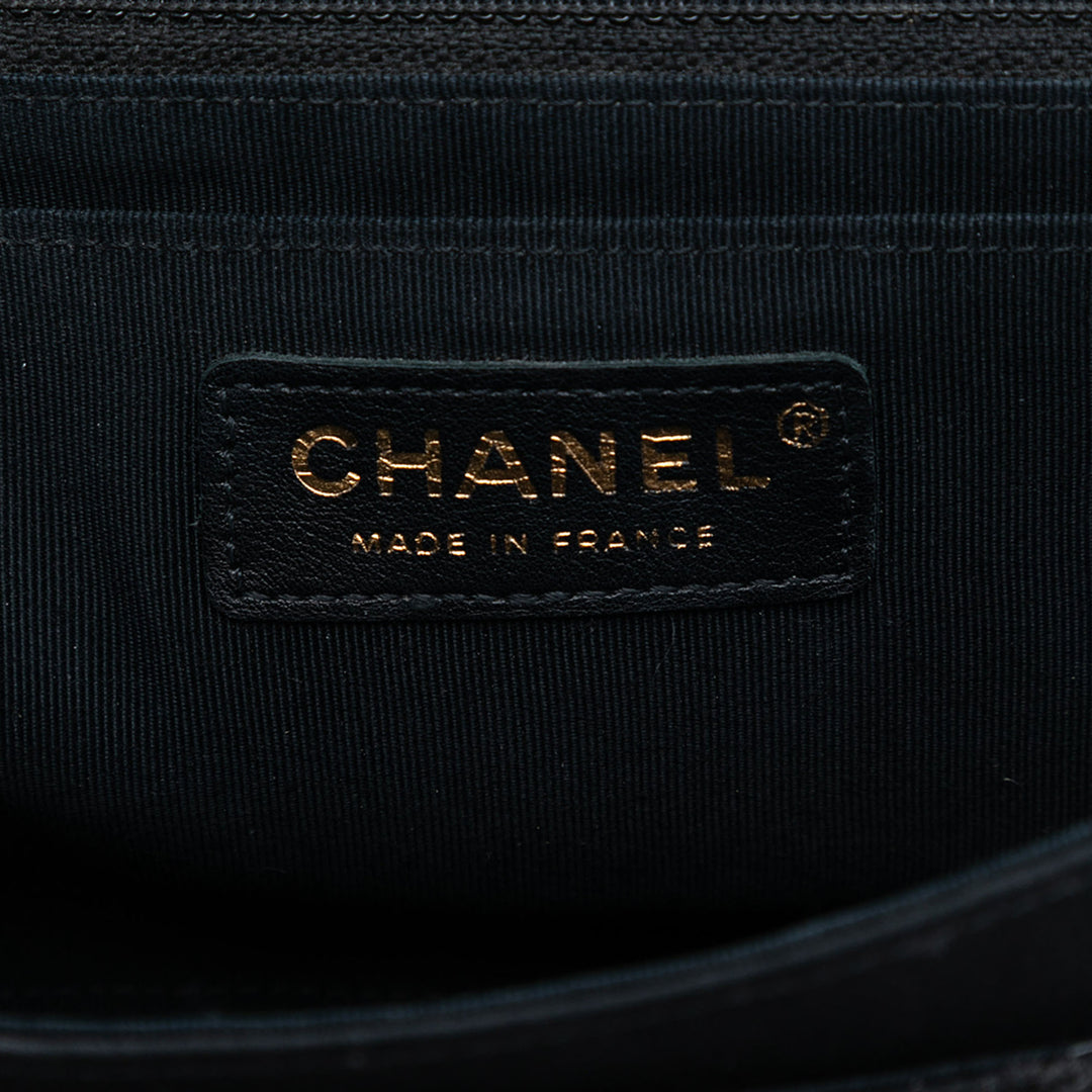 Chanel Édition limitée Medium Classic Matelassé Nylon Simple rabat