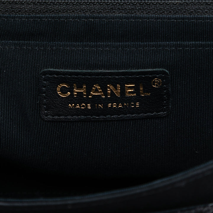 Chanel Édition limitée Medium Classic Matelassé Nylon Simple rabat