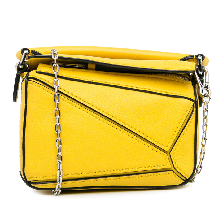 Nano Puzzle Satchel Yellow - Gaby Paris