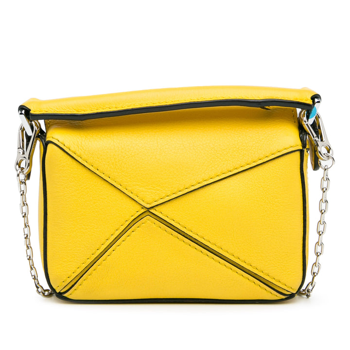 Nano Puzzle Satchel Yellow - Gaby Paris