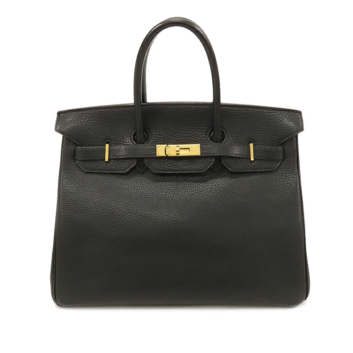 Hermès Fjord Birkin Retourne 35 Black - GABY PARIS