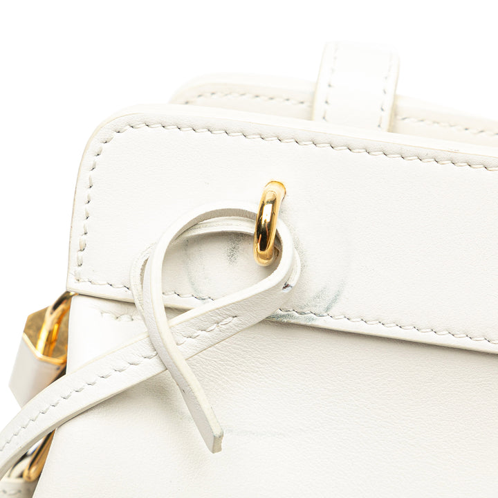 Celine Cabas De France Sac Teen Blanc – vue 10 – GABY PARIS
