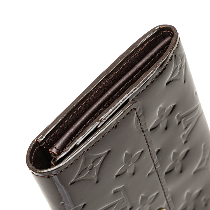 Monogram Vernis Sarah Wallet Purple - Gaby Paris