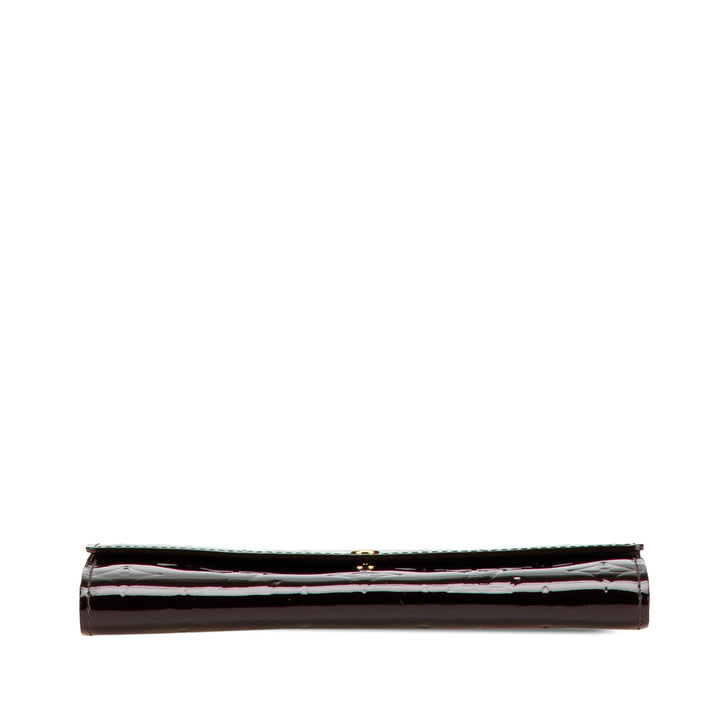 Monogram Vernis Sarah Wallet Purple - Gaby Paris